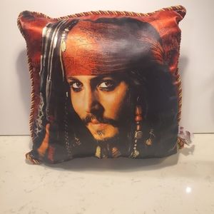 Jack Sparrow Pirates Of The Carribbean Pillow
